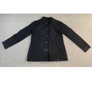 American Giant Shirt Jacket Mens XS Work Wear Ultility Canvas Cotton Black